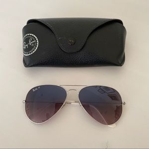 Purple Ray-Ban Aviators